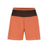 Pro Trail Laufshorts Damen-Rot