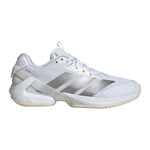 adidas Tennisschuhe adidas Adizero Ubersonic 5 Sandplatzschuh Damen-Wei&szlig;,Silber