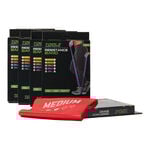 TOOLZ Fitnesszubeh&ouml;r TOOLZ Terra Band-M (Medium) B&auml;nder-Rot