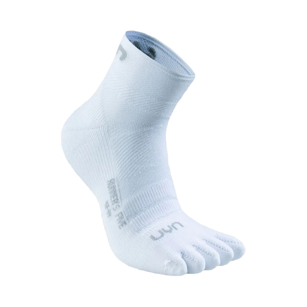 UYN Runner%27S Five Low Cut Laufsocken Herren - Weiß