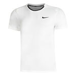 Nike Bekleidung Nike Court Dri-Fit Advantage T-Shirt Herren-Wei&szlig;