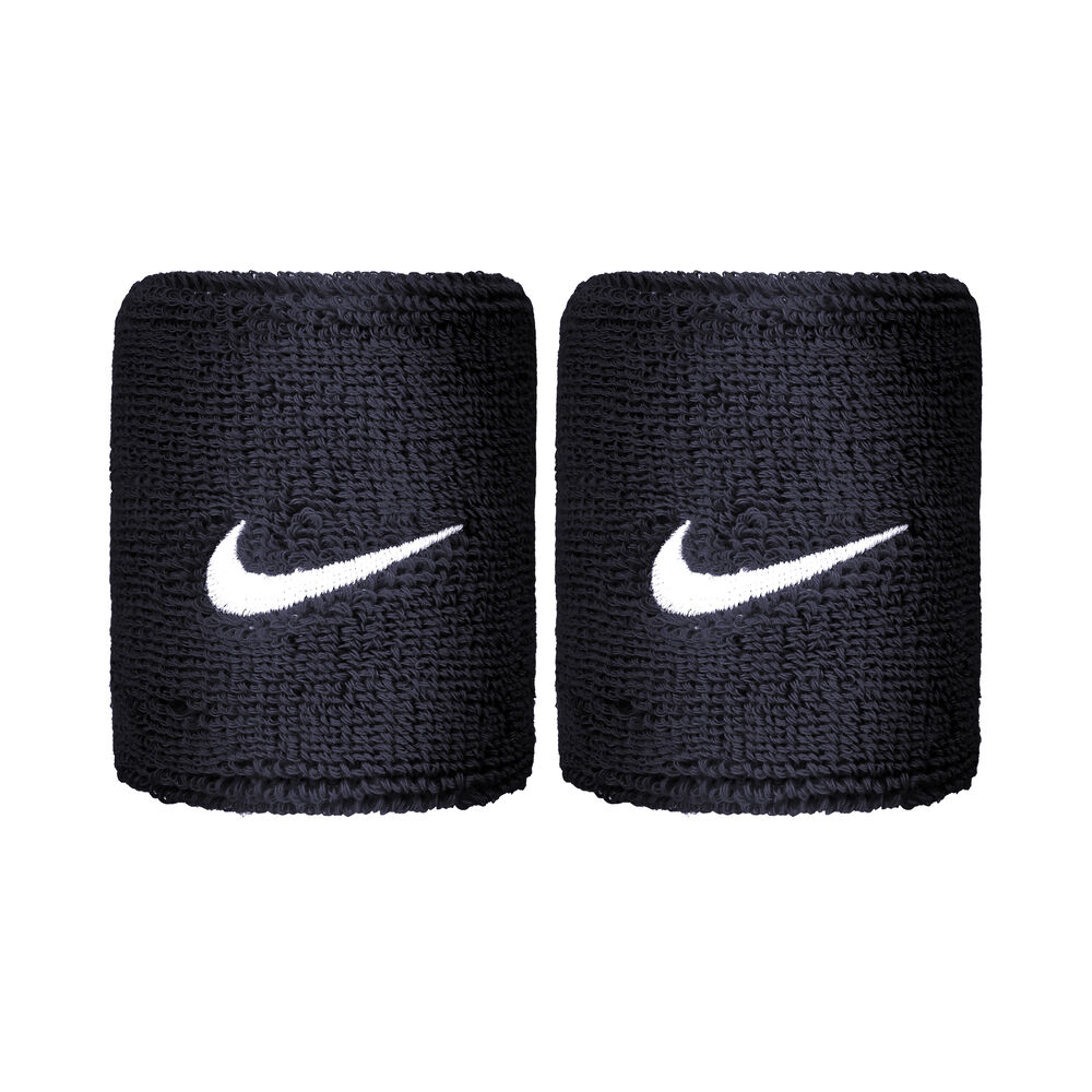 Nike Swoosh Schweißband 2Er Pack - Dunkelblau, Weiß
