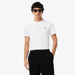 Lacoste Bekleidung Lacoste T-Shirt T-Shirt Herren-weiß