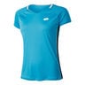 Squadra II PL T-Shirt Damen-Türkis,Weiß