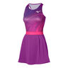 Charge Printed Kleid Damen - lila, 