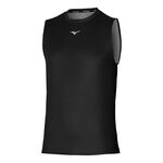 Mizuno Bekleidung Mizuno Core Graphic Laufshirt Herren-Schwarz