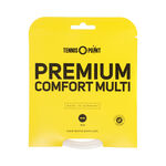 Tennis-Point Tennis-Point Premium Comfort Multi Saitenset 12m-Weiß