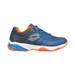 Lotto Tennisschuhe Lotto Mirage 300 II ALR Allcourtschuh Kinder - blau, orange