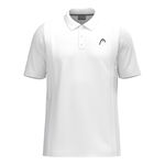 HEAD Bekleidung HEAD Club 25 Tech Polo Herren-Wei&szlig;
