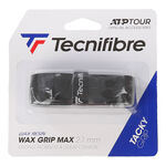 Tecnifibre Basisgriffbänder Tecnifibre Wax Max Grip 1er Pack-Schwarz