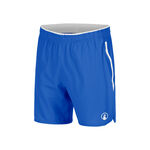 Quiet Please Tennisbekleidung Quiet Please Drop 7in Shorts Herren - blau, wei&szlig;
