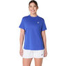 Core T-Shirt Damen-blau, blau