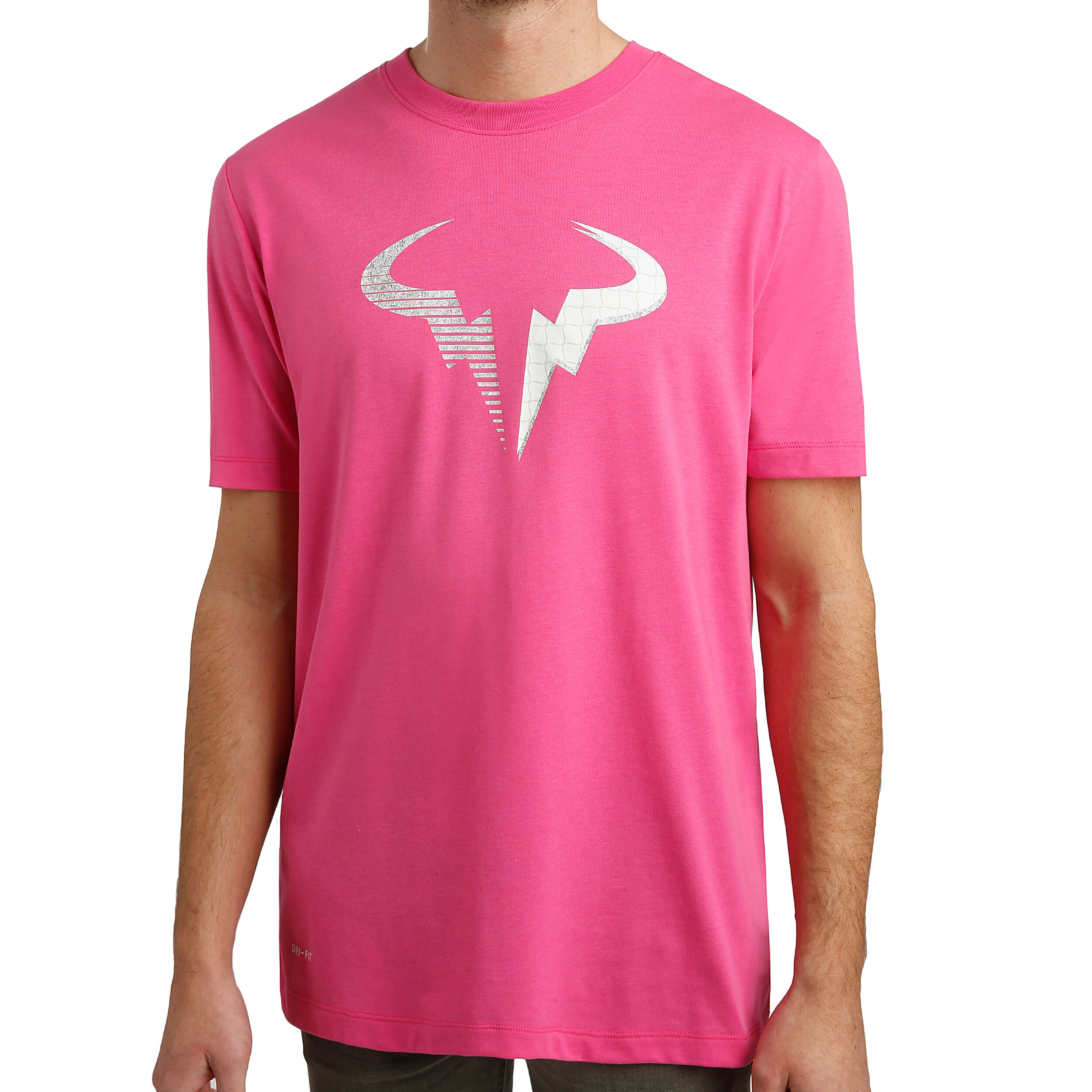 Nike Rafael Nadal Court Dri Fit T Shirt Herren Pink WeiB online kaufen Tennis Point CH