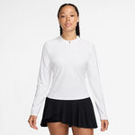 Nike Bekleidung Nike Court Dri-Fit Advantage Longsleeve Damen-Wei&szlig;,Wei&szlig;