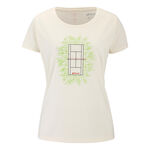 Babolat T-Shirt Babolat EX Message T-Shirt Damen-creme