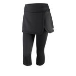 Wilson Bekleidung Wilson Capri IV Rock Damen-Schwarz,Wei&szlig;