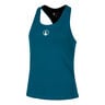 Create Inside In Tank-Top Damen-Petrol,Wei&szlig;