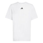 adidas T-Shirt adidas D4T Essentials T-Shirt Herren-wei&szlig;