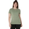 Road Seamless Laufshirt Damen-grau, blau