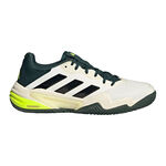 adidas Tennisschuhe adidas Barricade 13 Sandplatzschuh Herren-Creme,Dunkelgrün