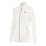Dunlop Bekleidung Dunlop Club Knitted Trainingsjacke Damen-Weiß