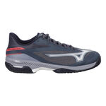 Mizuno Tennisschuhe Mizuno Wave Exceed Court Sandplatzschuh Herren-Grau,Weiß
