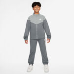 Nike Bekleidung Nike Dri-Fit Full-Zip Trainingsanzug Kinder-Grau