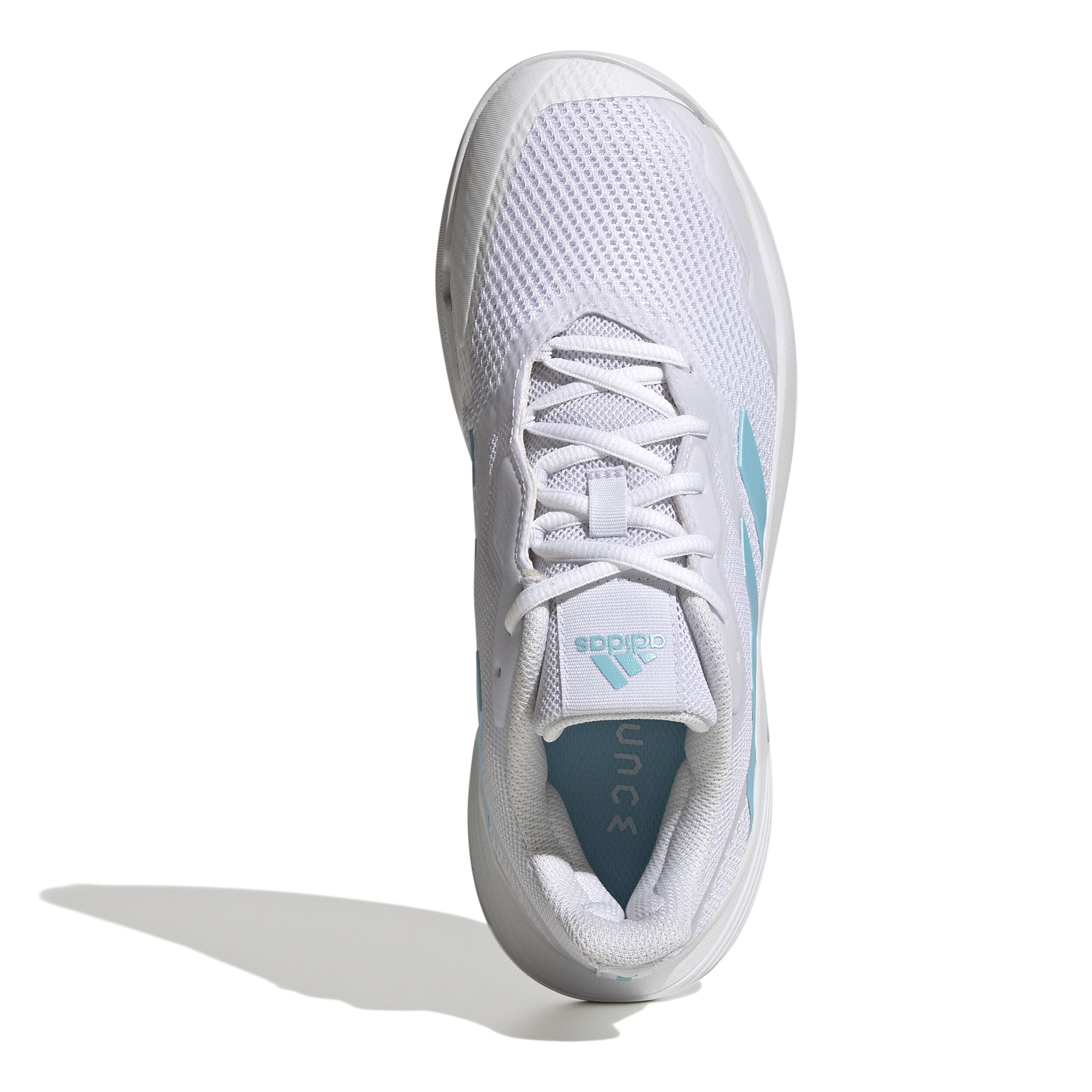 adidas CourtJam Control Teppichschuh Damen WeiB Turkis online kaufen Tennis Point CH