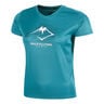 Fujitrail Logo Laufshirt Damen-Blau