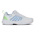 K-Swiss Tennisschuhe K-Swiss Court Express 2 Sandplatzschuh Damen-Weiß,Hellblau