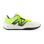 New Balance Allcourtschuh New Balance 696v6 Allcourtschuh Herren-wei&szlig;, neongelb