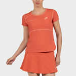 Bullpadel T-Shirt Bullpadel DELFI 26V T-Shirt Damen - orange