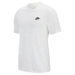 Nike Bekleidung Nike Sportswear Club T-Shirt Herren-Weiß,Schwarz