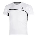 Yonex Yonex CREW NECK T-Shirt Herren-wei&szlig;, dunkelblau