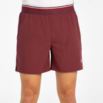 Bullpadel Bekleidung Bullpadel Alu Shorts Herren - dunkelrot, 