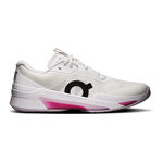 On Tennisschuhe On THE ROGER Pro Fire  AC Allcourtschuh Herren-wei&szlig;, pink
