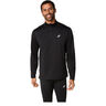 Core Winter 1/2 Zip Laufshirt Herren-Schwarz