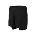 UYN Laufshorts UYN Exceleration OW Performance 2in1 Shorts Herren-Schwarz,Blau