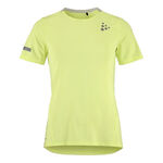 Craft Bekleidung Craft Pro Hypervent Laufshirt Damen-Limette