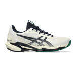 ASICS Tennisschuhe ASICS Solution Speed FF 3 Sandplatzschuh Herren-Creme,Dunkelblau