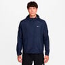 Miler Laufjacke Herren - dunkelblau, silber