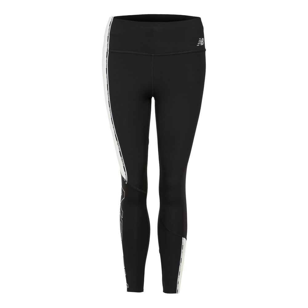 New Balance Accelerate Pacer 7/8 Tight Damen - Schwarz, Weiß