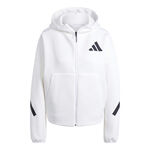 adidas Bekleidung adidas Z.N.E. Sweatjacke Damen-Weiß