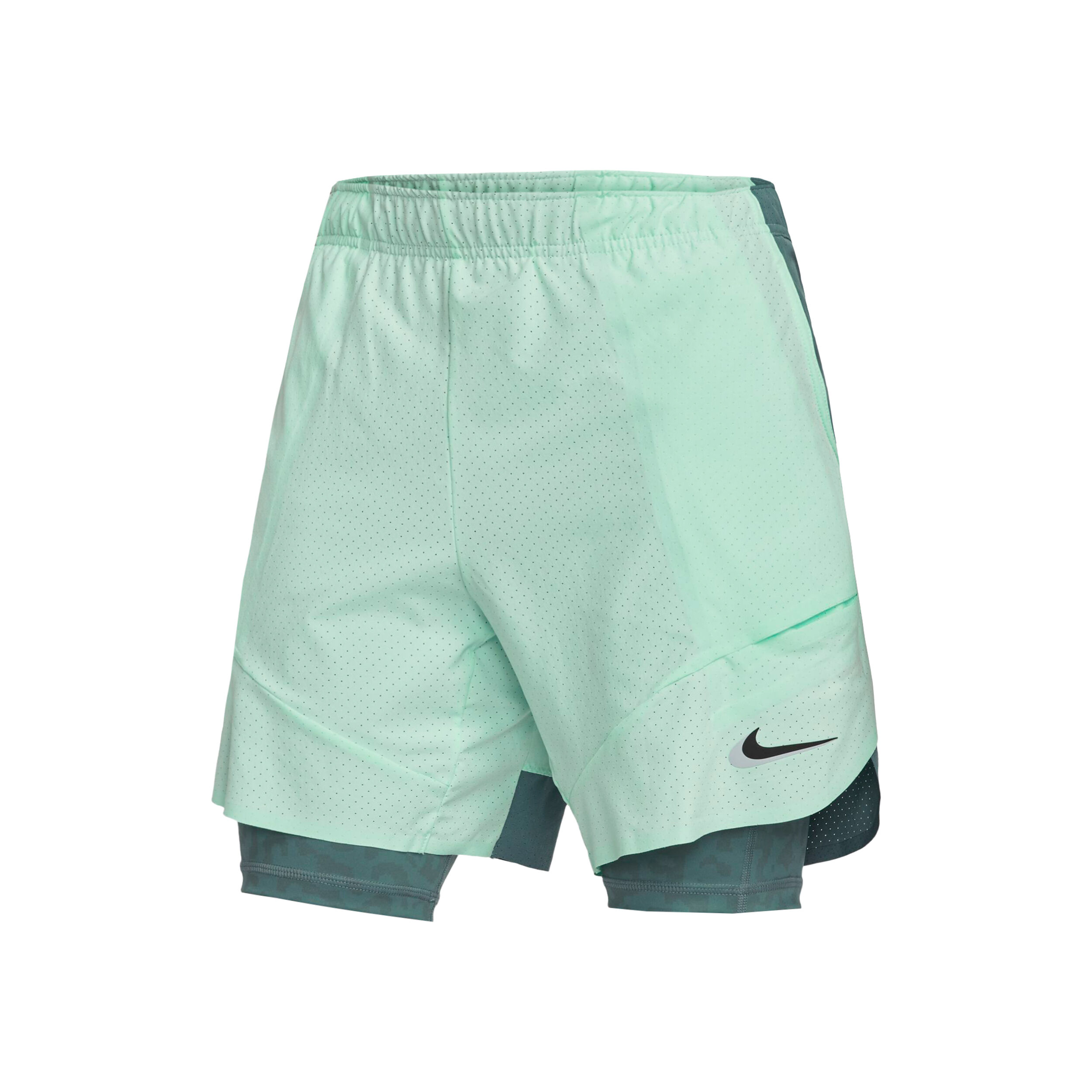 Nike Court Dri Fit Slam 2in1 PS Shorts Herren Mint Grun online kaufen Tennis Point CH