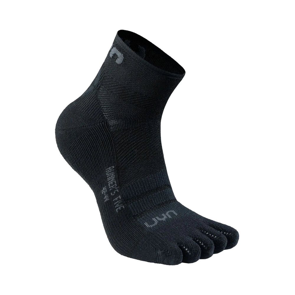 UYN Runner%27S Five Low Cut Laufsocken Damen - Schwarz