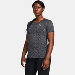 Under Armour Bekleidung Under Armour Tech Twist T-Shirt Damen-Schwarz
