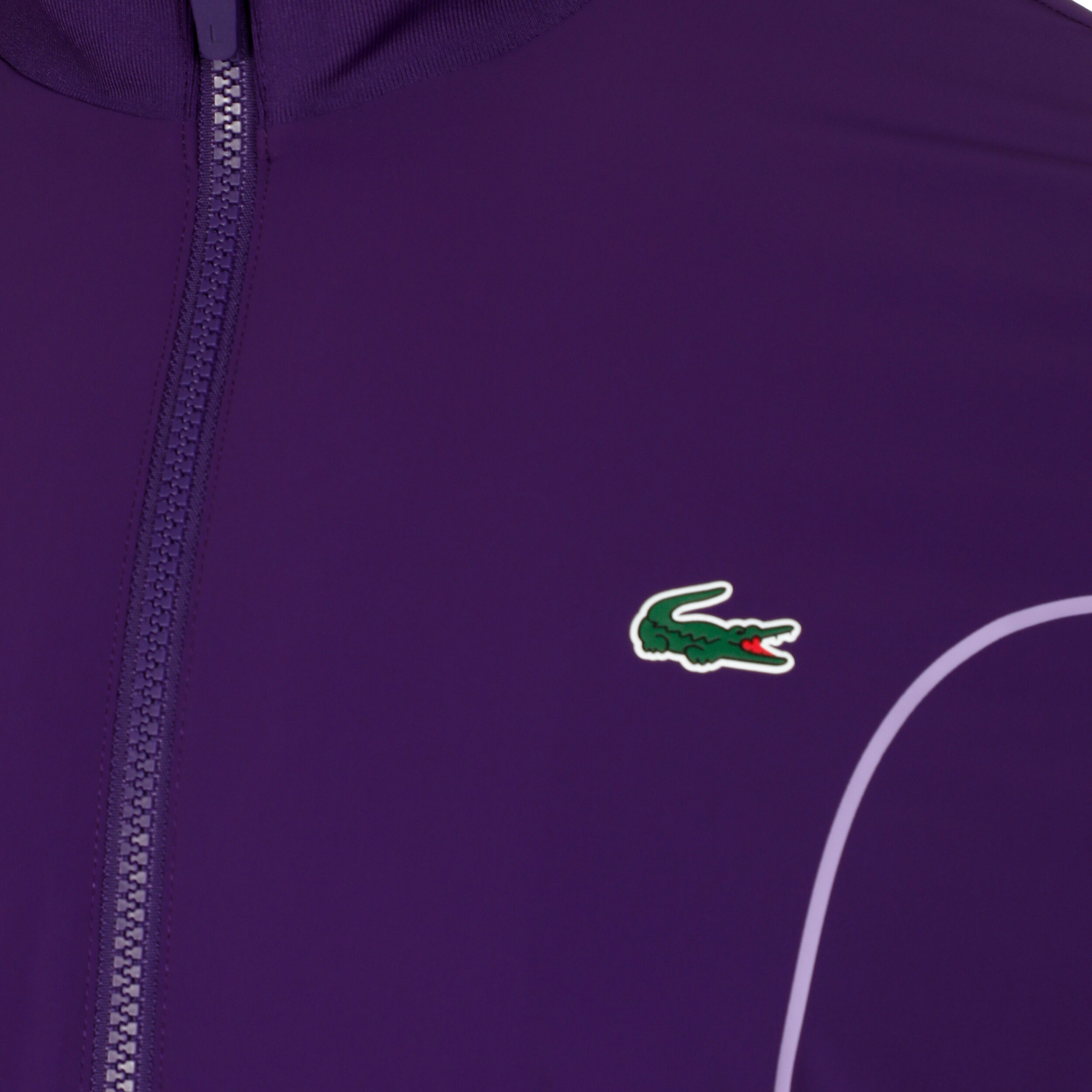 Survetement lacoste violet cheap
