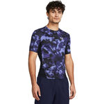 Under Armour Bekleidung Under Armour Heatgear Printed T-Shirt Herren-Lila