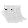 Everyday Cush Ankle Sportsocken 3er Pack-Weiß,Schwarz