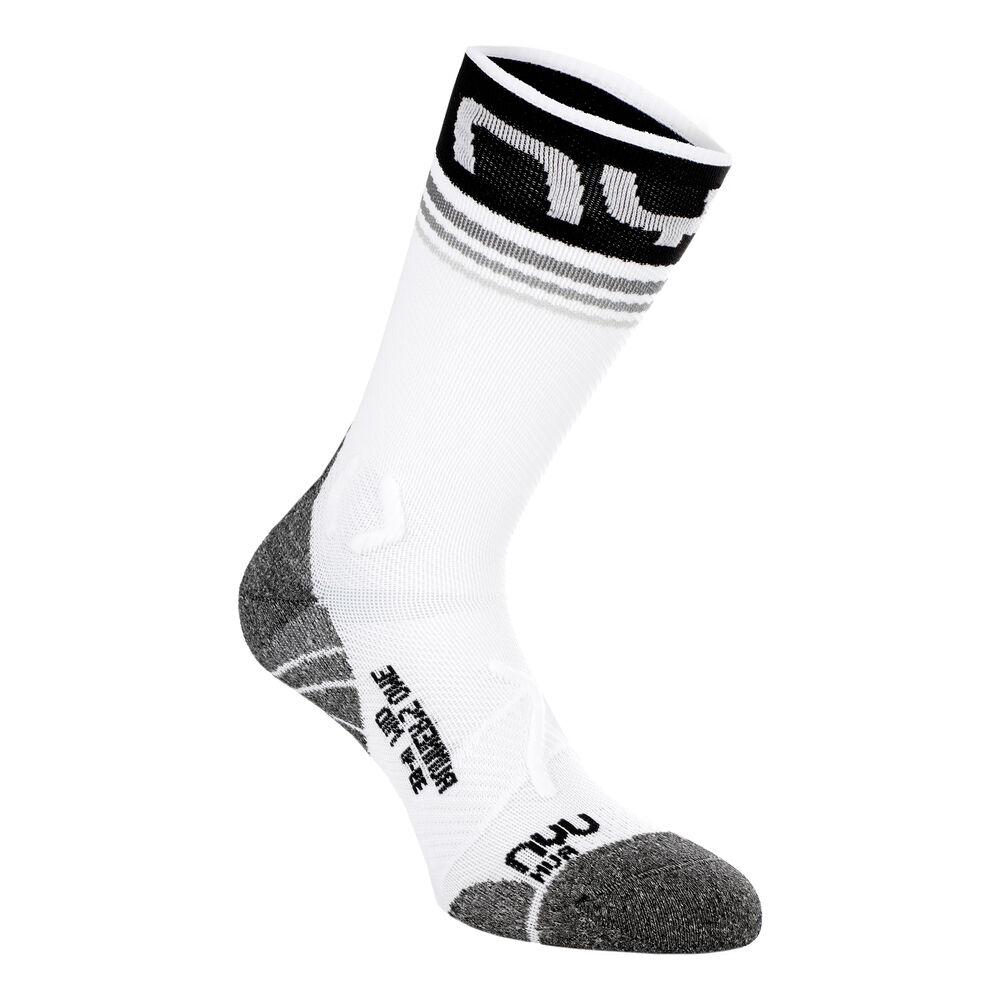 UYN Runner%27s One Laufsocken Herren - Weiß, Schwarz